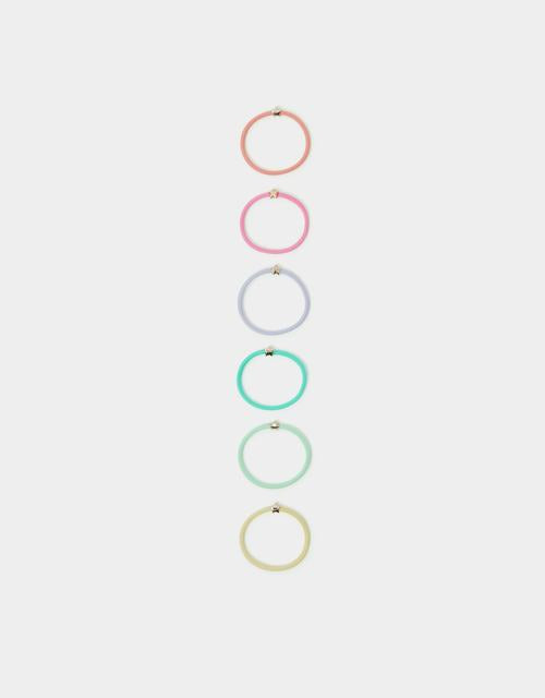Girls 6-Pack Star Hair Bands