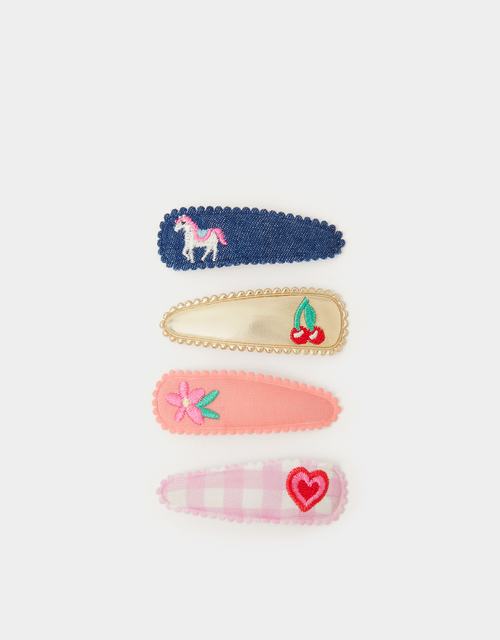 Girls 4-Pack Prairie Hair Clips