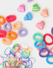 Girls Hair Accessories Heart Box Set