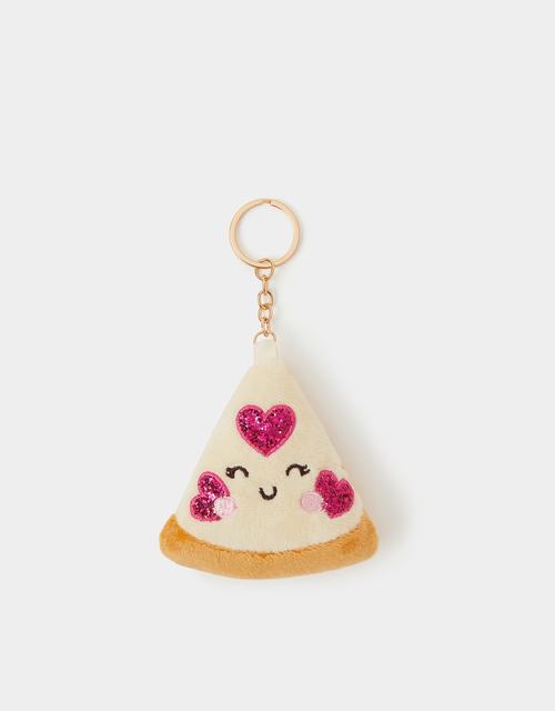 Girls Pizza Bag Charm