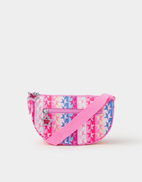 Girls Star Print Crossbody Bag