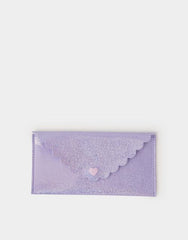 Girls Shimmer Sunglasses Case - Lilac