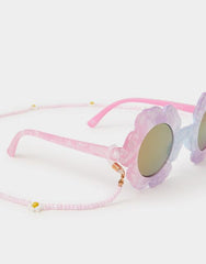 Girls Flower Sunglasses Set