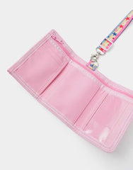 Girls Star Print Lanyard Purse