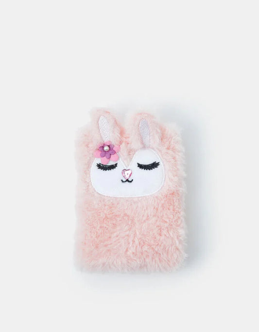 Girls Fluffy Bunny Notebook