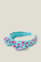 Girls Strawberry Print Headband