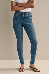 Denim Dark Blue Super Soft Skinny Jeans