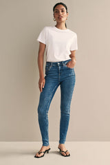 Denim Dark Blue Super Soft Skinny Jeans