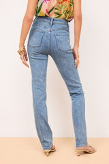 Authentic Mid Blue Slim Supersoft Jeans