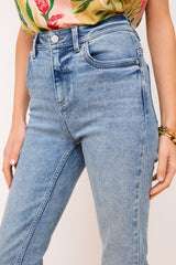 Authentic Mid Blue Slim Supersoft Jeans