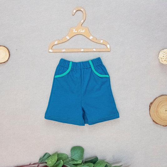 Lion blue shorts | Pants - Leggings - Shorts & Capri | The nest clothing