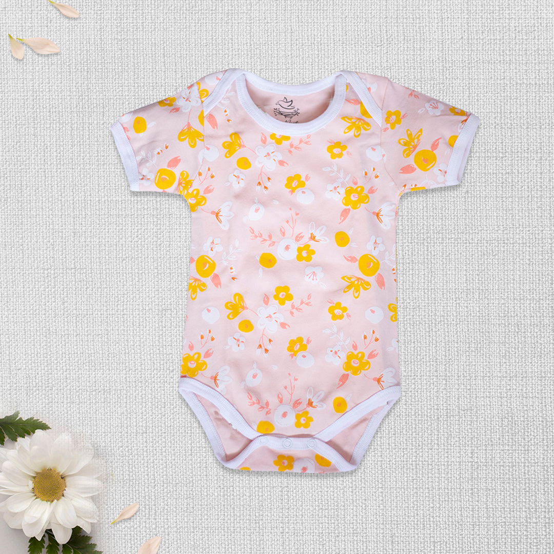 Pink Garden Bodysuit | Suits & Sets | The nest clothing