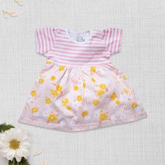 Pink Grarden Frock | Frocks | The nest clothing