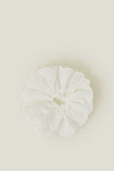 Broderie Hair Scrunchie