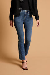 Dark Blue Supersoft Bootcut Jeans