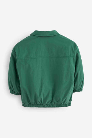 Green Coach Varsity Jacket