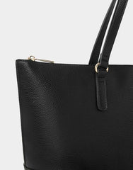 Plain Tote Bag Black