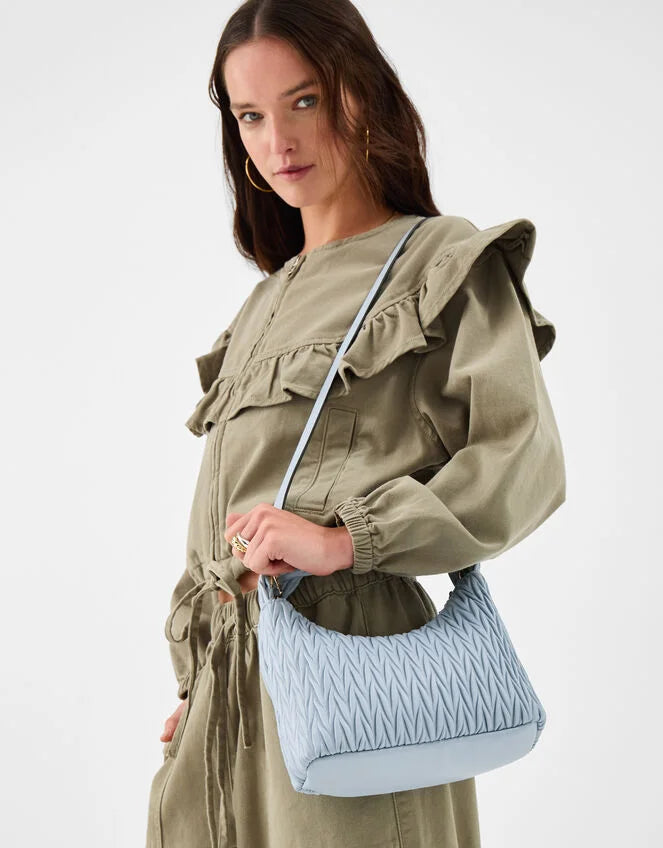 Quilted Crossbody Strap Handbag