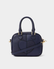Heart Crossbody Bag Blue