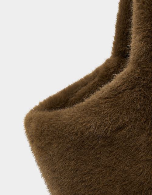 Faux Fur Shopper Bag