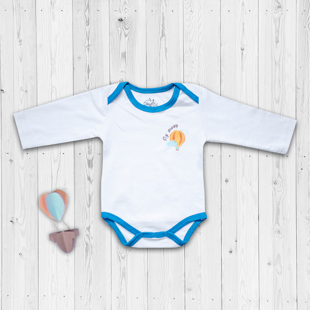 Long Sleeve Bodysuit (Applique)  Boys Flyaway | Suits & Sets | The nest clothing