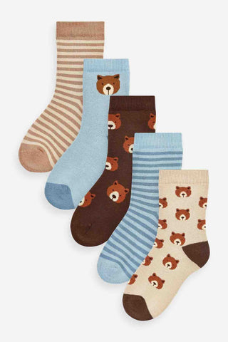 Bear Stripe Cosy Terry Cotton Rich Socks 5 Pack | Socks | next, <p>Bear Stripe Cosy Terry Cotton Rich Socks 5 Pack</p>. We delivery across Pakistan