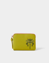 Embroidered Palm Coin Purse