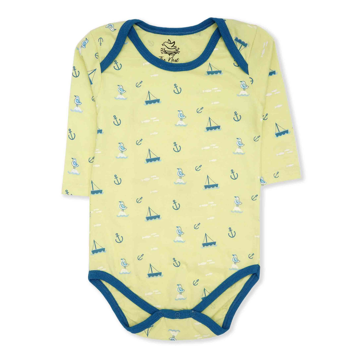 LITTLE SAILOR LONG SLEEVE BODYSUIT | Suits & Sets | The nest clothing