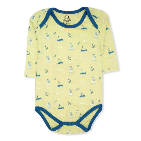 LITTLE SAILOR LONG SLEEVE BODYSUIT | Suits & Sets | The nest clothing