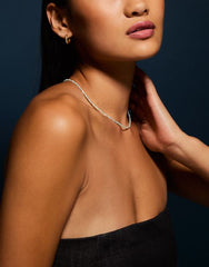 14ct Gold-Plated Bead Necklace