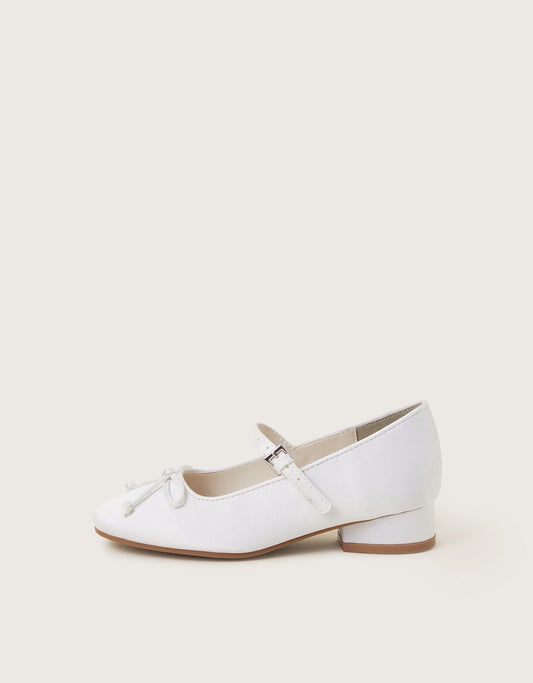 SQUARE TOE MIDI HEEL