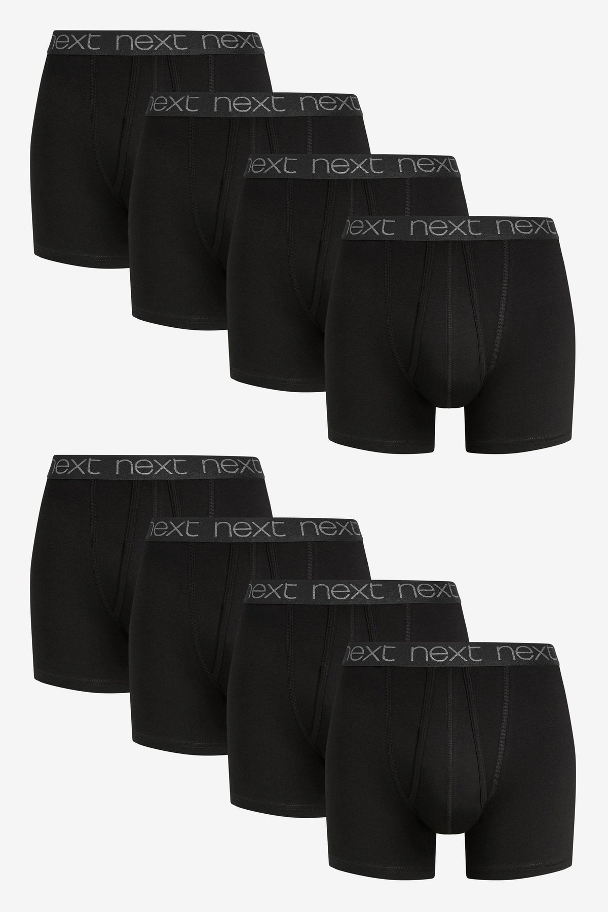 8 Pack Black A-Fronts