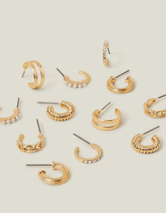 6-Pack Textured Hoops