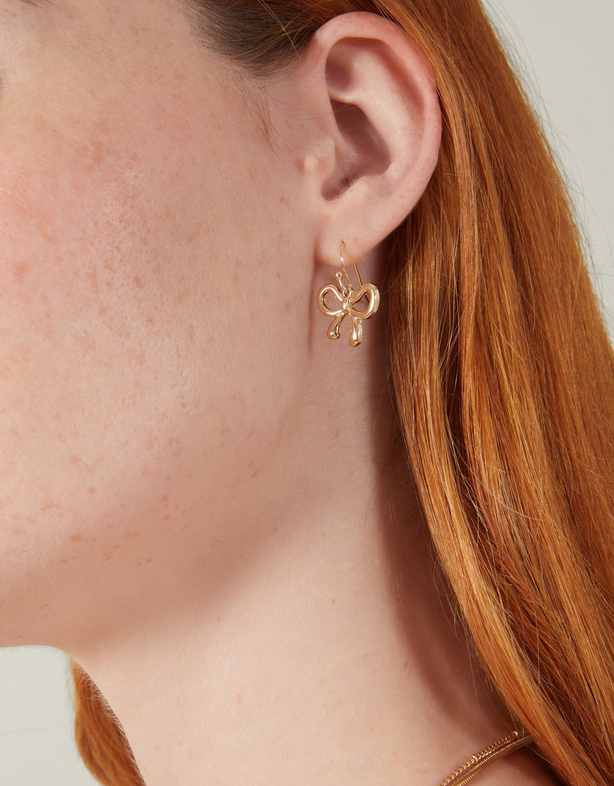 Bow Drop Earrings