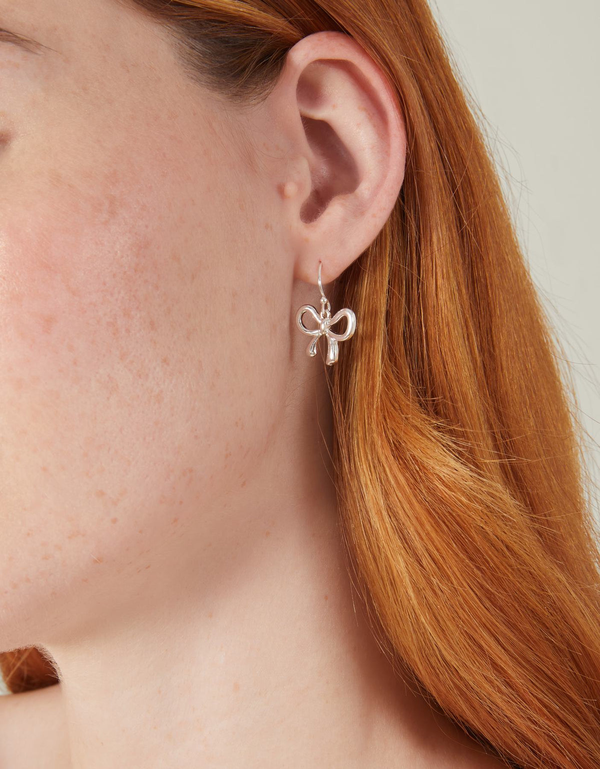 Bow Drop Earrings