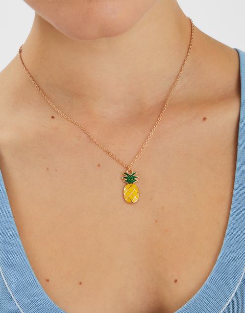 Pineapple Pendant Necklace