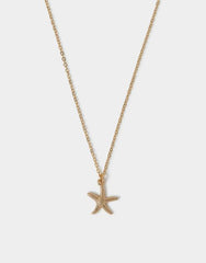 Starfish Pendant Necklace
