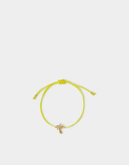 Palm Charm Cord Bracelet