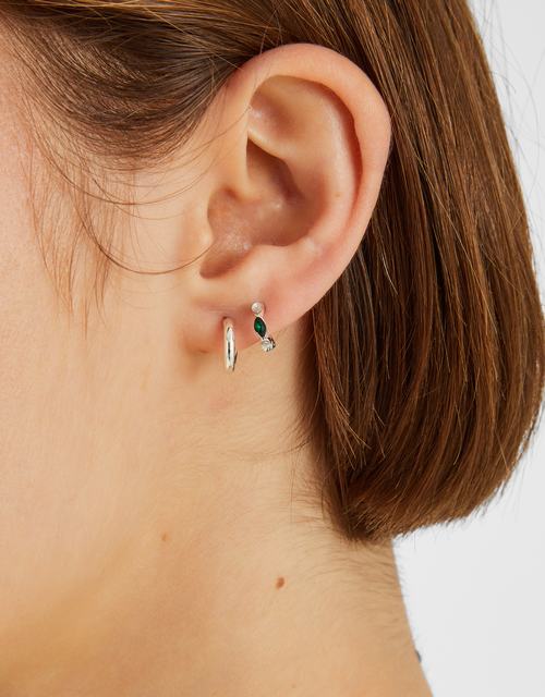5-Pack Celestial Gem Stud & Hoop Earrings