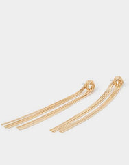 Slinky Knot Drop Earrings