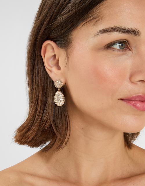 Double Drop Sparkle Earrings