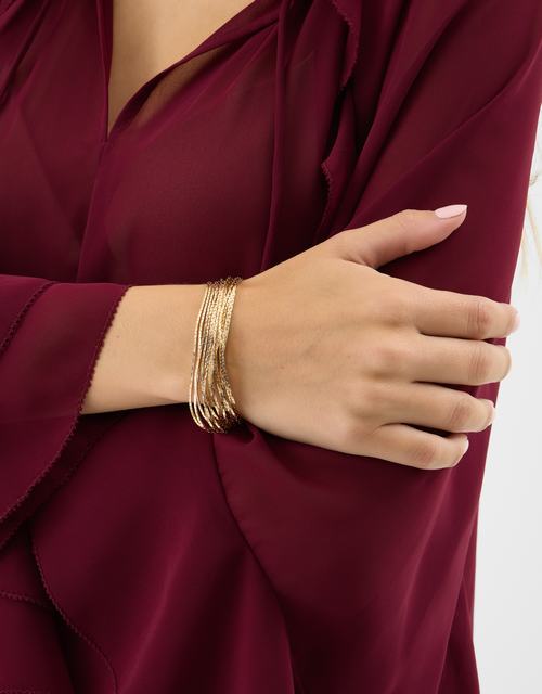 Slinky Multi Chain Bracelet