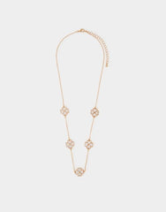 Lucky Clover Station Necklace