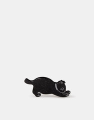 Black Cat Claw Clip