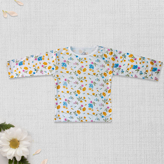 Multicoloured Flowers Shirt | Tops & T-Shirts | The nest clothing