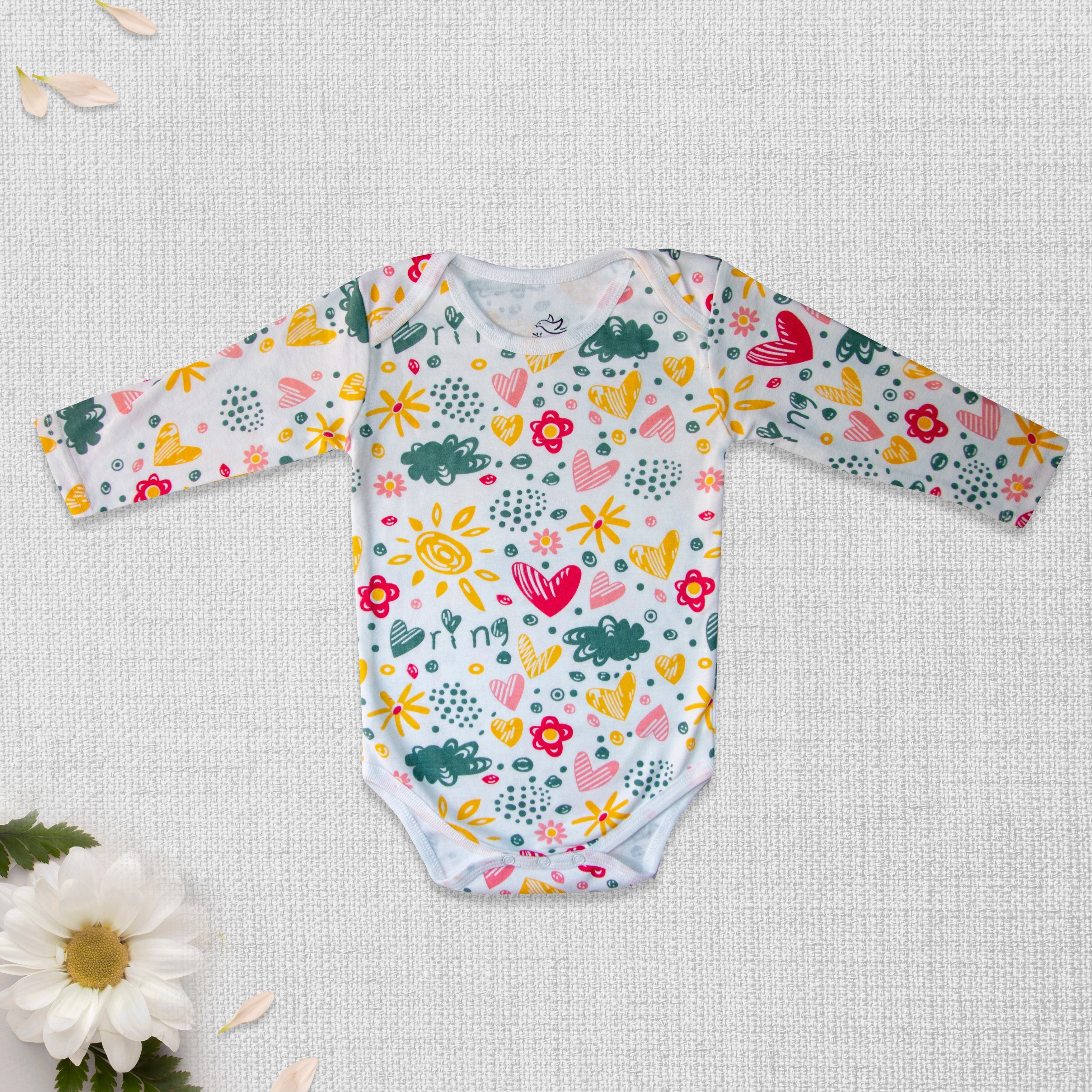 Colorful Hearts Bodysuit | Suits & Sets | The nest clothing