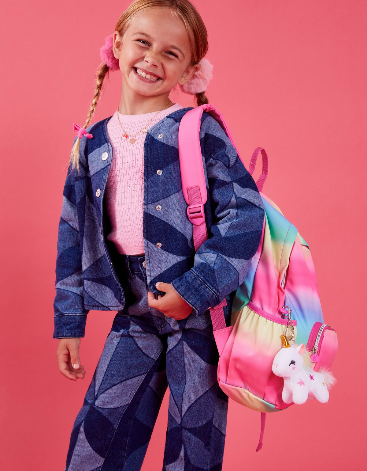 Girls Unicorn Bag Charm