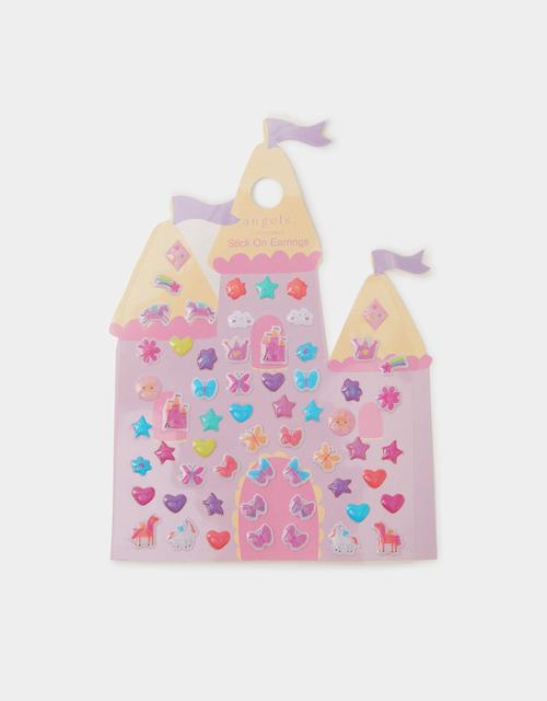 Girls Fairytale Stick On Earrings