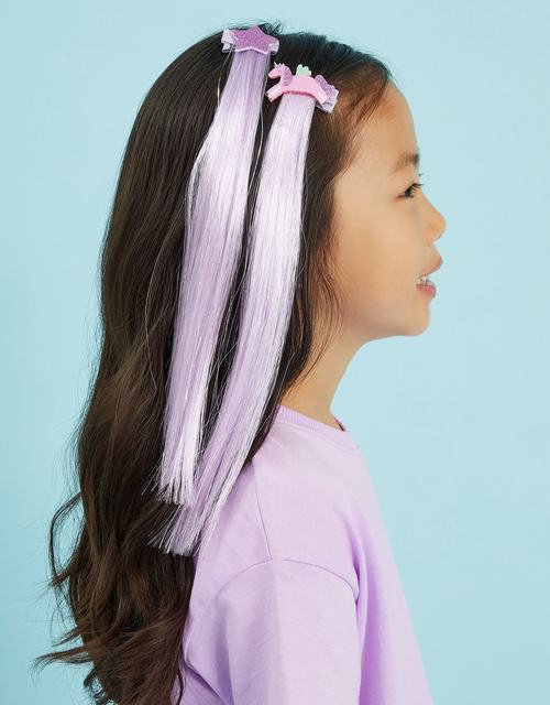 2-Pack Sparkle Faux Hair Clips