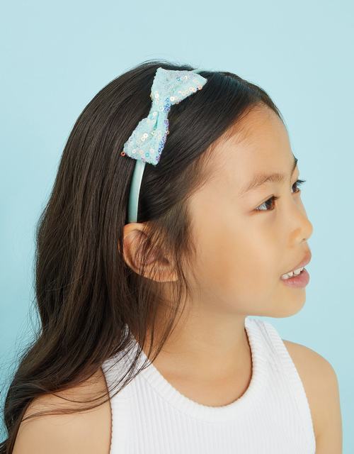 Sequin Bow Headband
